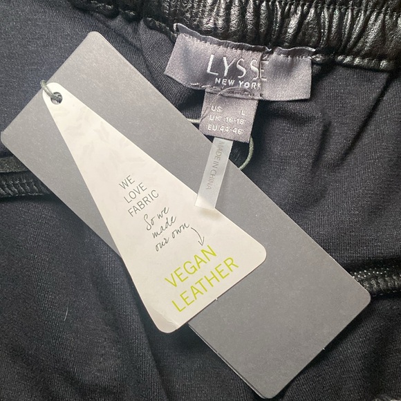 NWT Lysse Brisk Leather Jogger - Picture 9 of 10